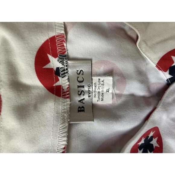 Basics by FSC Sleeveless Button-Up Top Women’s Size XL (Made in USA) - Picture 3 of 6